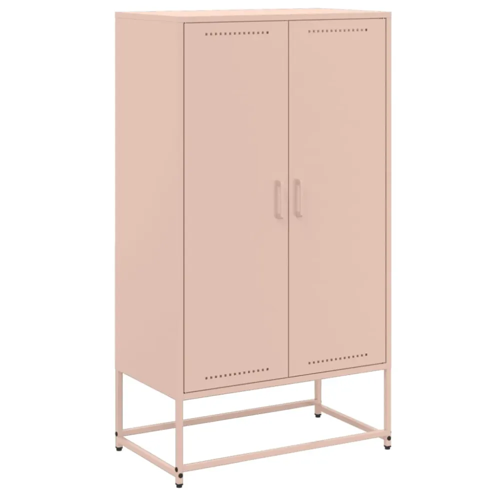 Buffet bahut commode armoire meuble de rangement organisateur cuisine salle de séjour salon haut 68,5 x 38,5 x 123,5 cm ac...