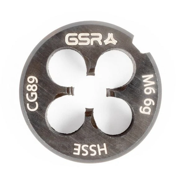 Filière GSR DIN EN 22568 (DIN 223) filetage métrique à droite HSSE-VAP M 6 00409190 obtenir à bas prix
