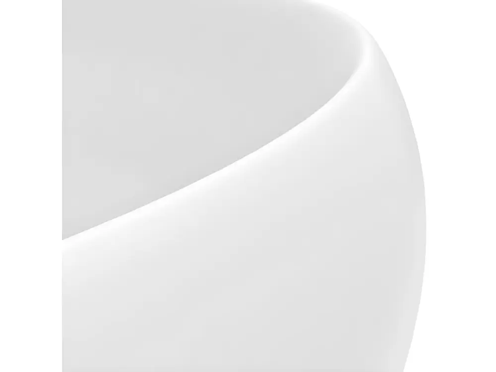 Lavabo rond de luxe vasque à poser de toilette lave-mains de salle de bain cuisine vestiaire maison intérieur 40 x 15 cm b...