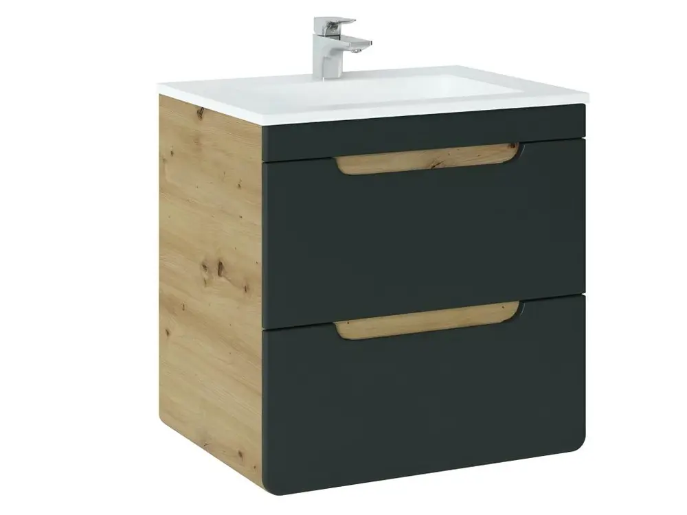 Meuble vasque Salle de bain + Lavabo 60x46x59cm ARUBA COSMOS 820 tendance de haute qualité