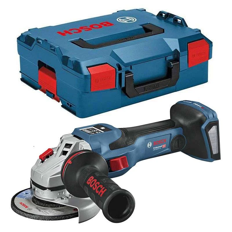 Meuleuse angulaire sans-fil BITURBO BOSCH 06019H6100 - GWS 18V-15 SC Spécialisé en L-Boxx (vendu sans batterie)