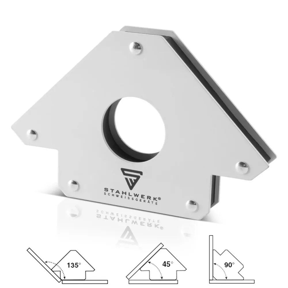 Moulin à acier 2 × angle d'angle de soudage d'angle de 34 kg / 75 lb