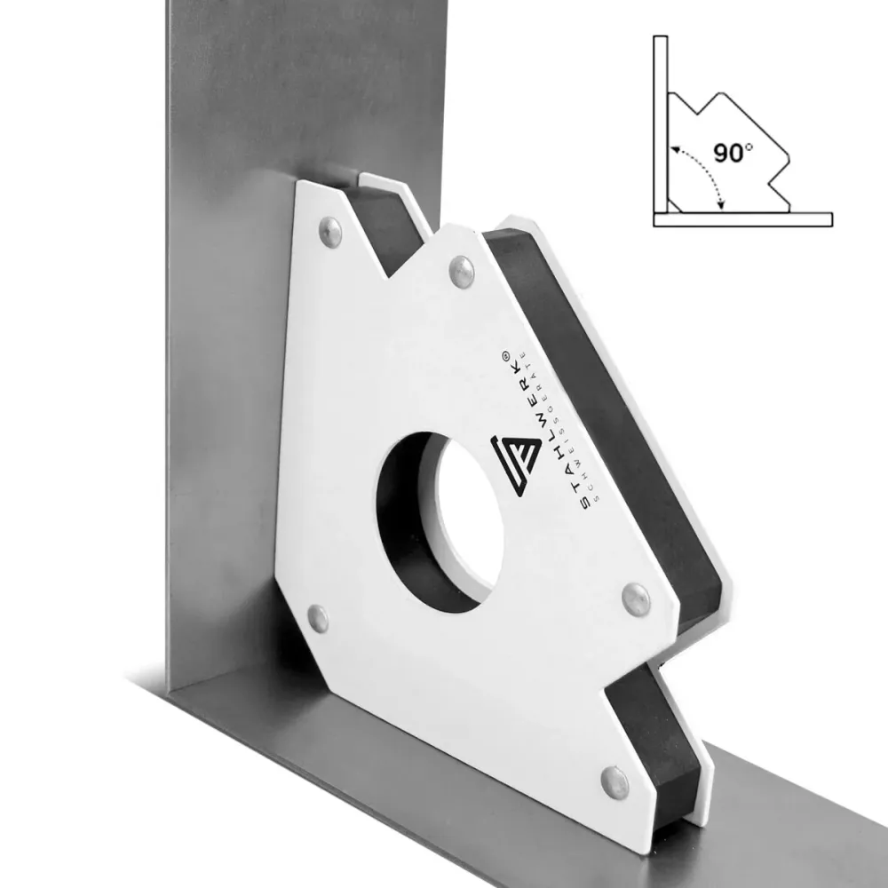 Moulin à acier 2 × angle d'angle de soudage d'angle de 34 kg / 75 lb