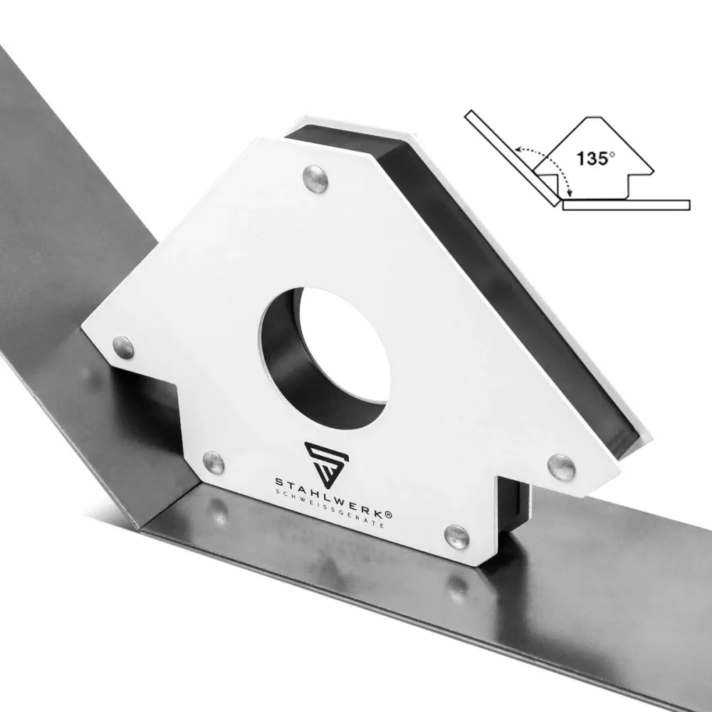 Moulin à acier 2 × angle d'angle de soudage d'angle de 34 kg / 75 lb