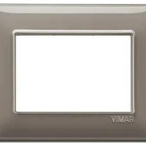PLACCA VIMAR PLANA 3 MODULI REFLEX CENERE 14653.40