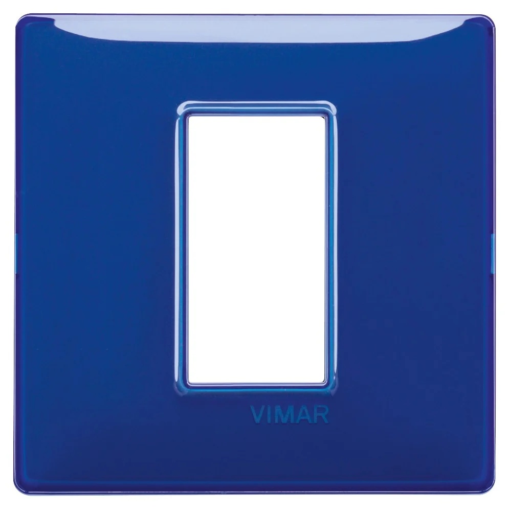 PLACCA VIMAR PLANA 1 MODULO REFLEX ZAFFIRO 14641.50