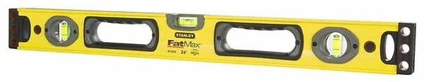 Niveau tubulaire STANLEY FATMAX 60cm avec fixation magnétique