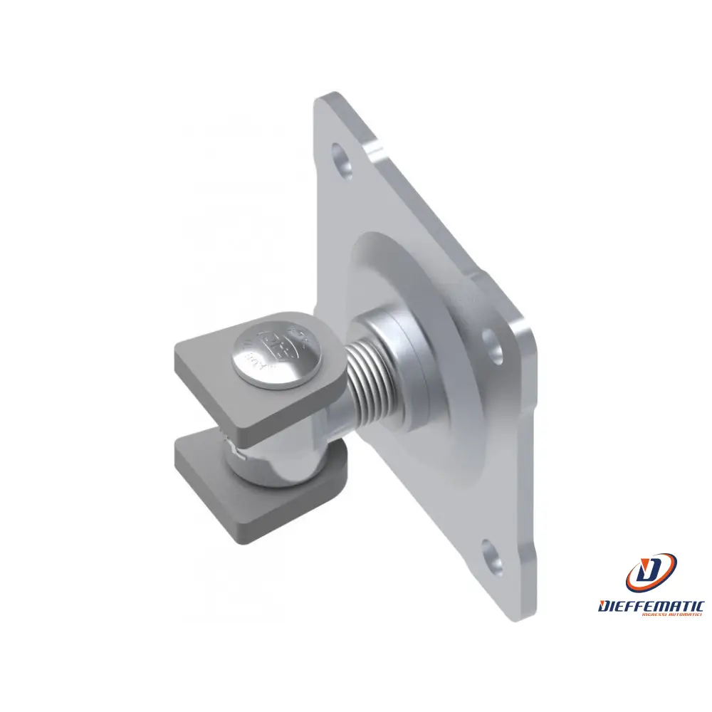 Cardine Piastra 4 Fori Bombata Fac 1232B.27 Vc1108.A27.I Automazione Automatismi