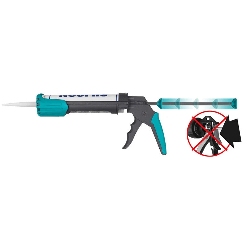 Pistolet à cartouche WOLFCRAFT 4352000 MG 200 ERGO - 310 mL Made Germany