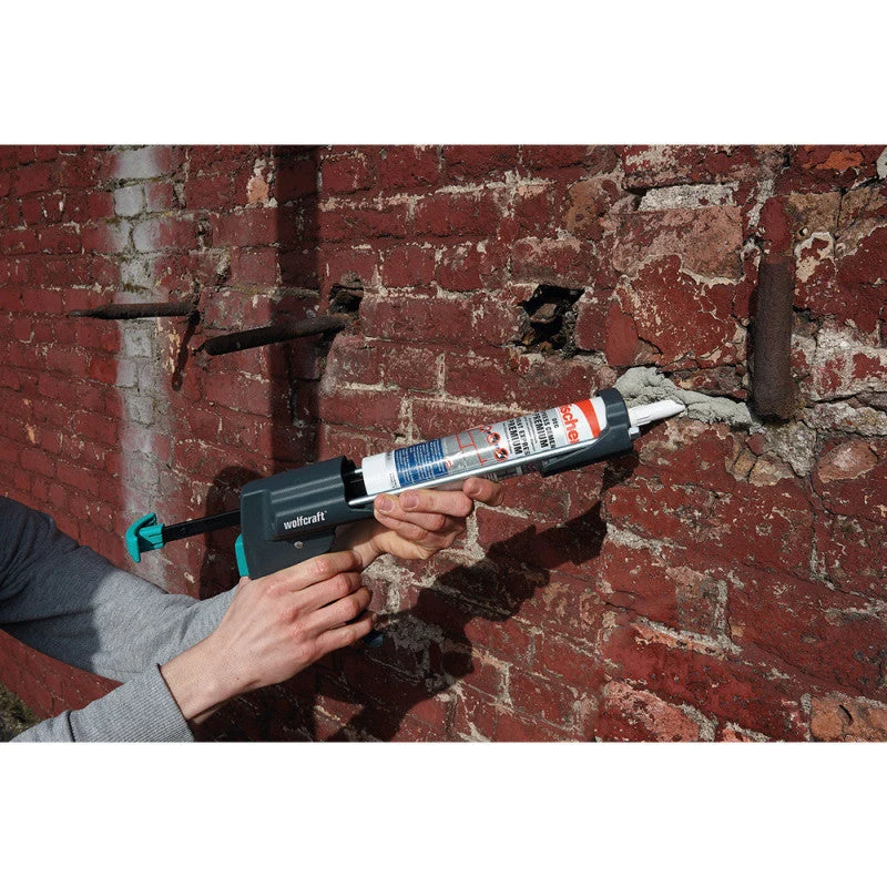 Pistolet à cartouche WOLFCRAFT MG 600 PRO - 310 mL Compatible avec Système Power+