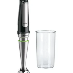 Braun Hand Blender 1000W - Effet argent & Black