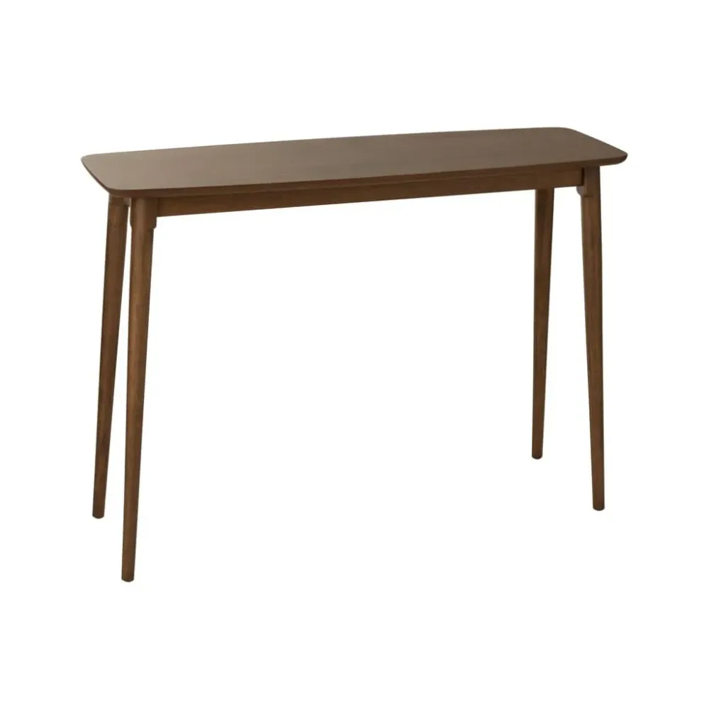 Console Rectangulaire En Bois Marron Sécurité Renforcée