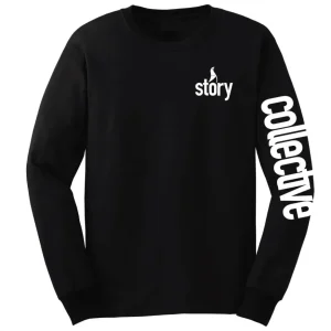 Story Collective Long Sleeve Tee Black S