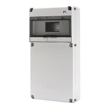 Fer à souder Q-DIN 10 MODULI IP65 CON COPERCHIO CIECO - GEWISS GW68002N