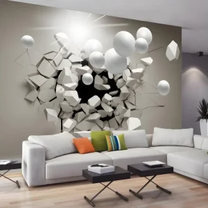 Papier peint intissé 3D et Perspective Release Me! : Taille - 100 x 70 cm | Livraison Rapide