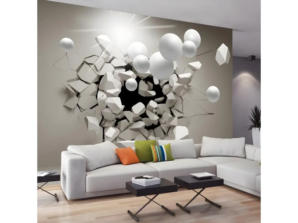 Papier peint intissé 3D et Perspective Release Me! : Taille - 100 x 70 cm | Livraison Rapide