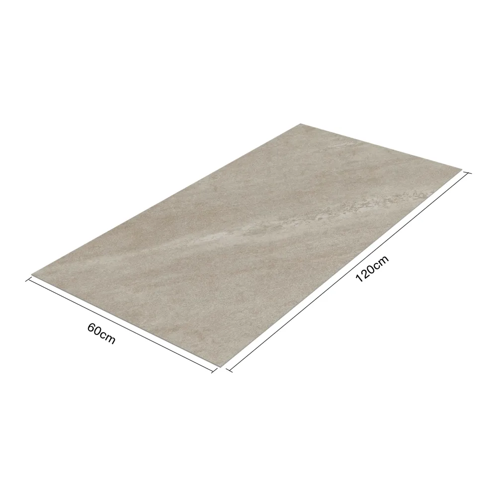Set de 12 panneaux muraux décoratifs 120 x 60 cm crème 03_0010558