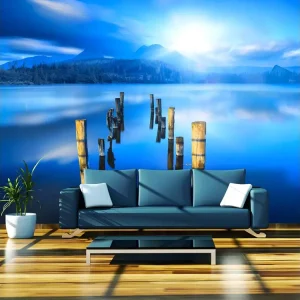 Certifié Écologique Papier peint intissé Fantaisie Moments solitude : Taille - 200 x 140 cm