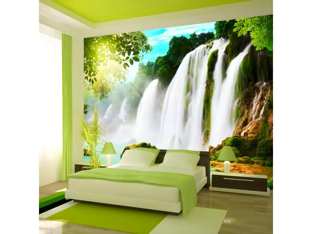 Couteau à enduire Papier peint intissé Paysages beauty nature: Waterfall : Taille - 250 x 175 cm
