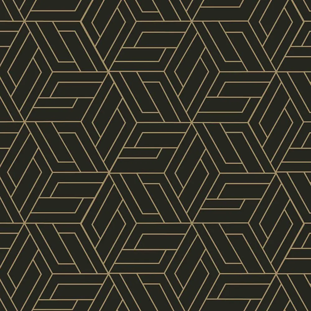 DUTCH WALLCOVERINGS Papier peint cobra noir pour découpe précise