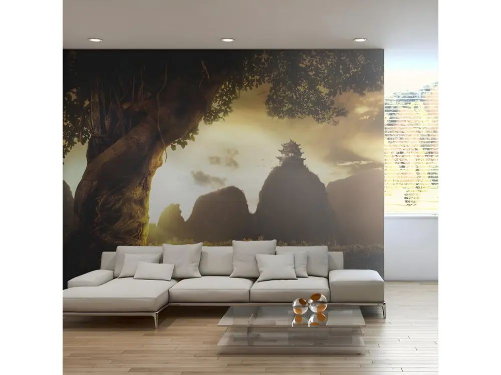 Papier peint intissé Fantaisie Mysterious China : Taille - 250 x 193 cm