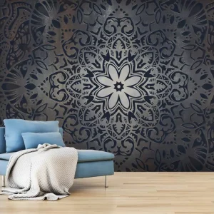 Papier peint intissé Orient Fer Flowers : Taille - 250 x 175 cm