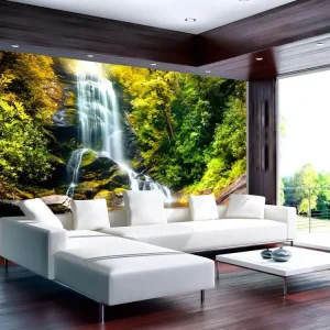 Papier peint intissé Paysages Another wonder nature : Taille - 200 x 140 cm avec lame rotative