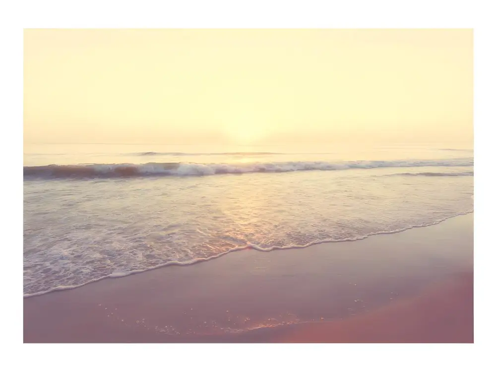 Papier peint intissé Paysages Morning on Beach : Taille - 200 x 140 cm