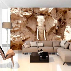 Papier peint intissé Paysages Stone Elephant (South Africa) : Taille - 250 x 175 cm