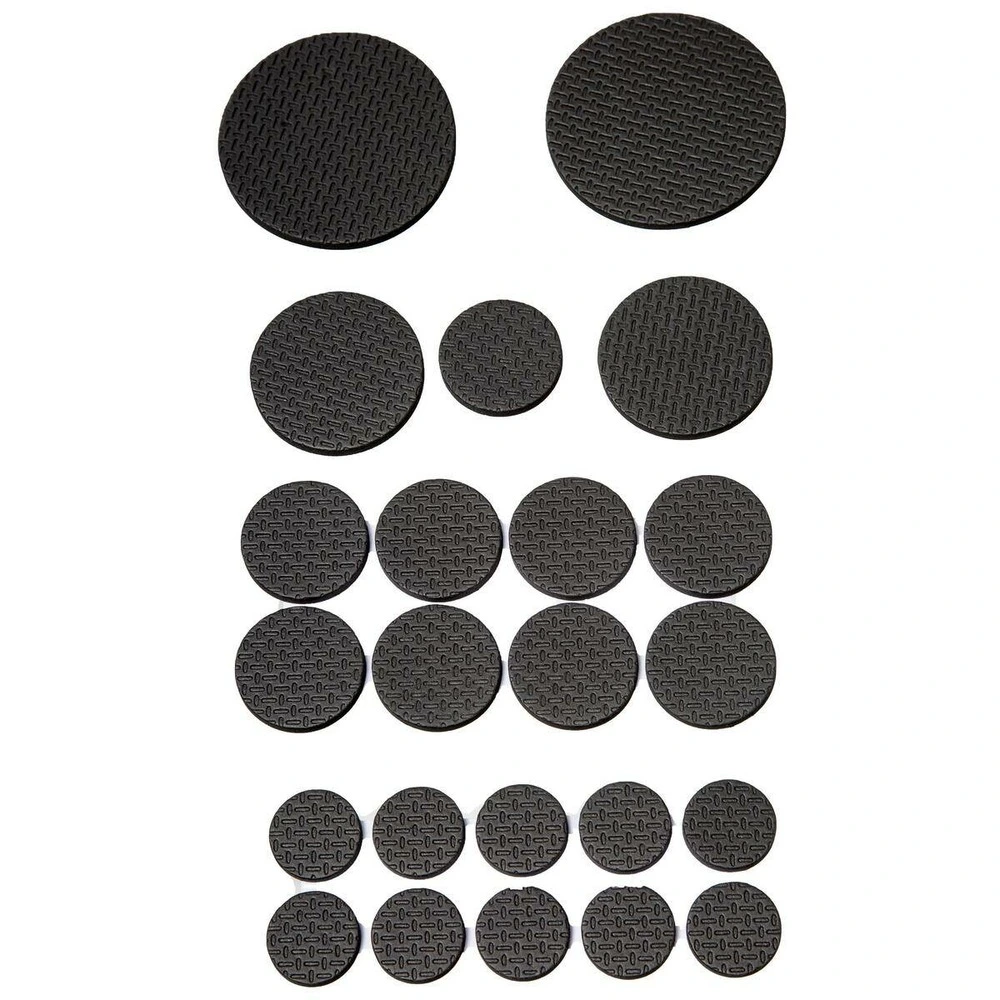 Acier Inoxydable 5five - lot de 50 patins de protection noir