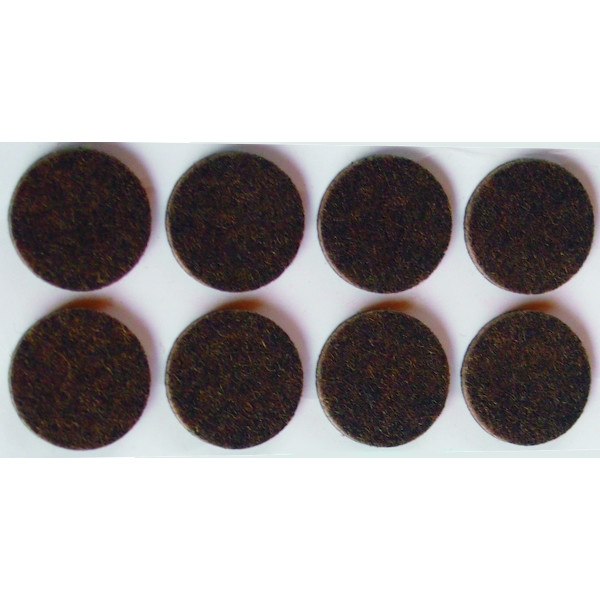 Patin glisseur à coller de meuble - D26 mm - sachet de 24 - PRUNIER avec Garantie Fabricant