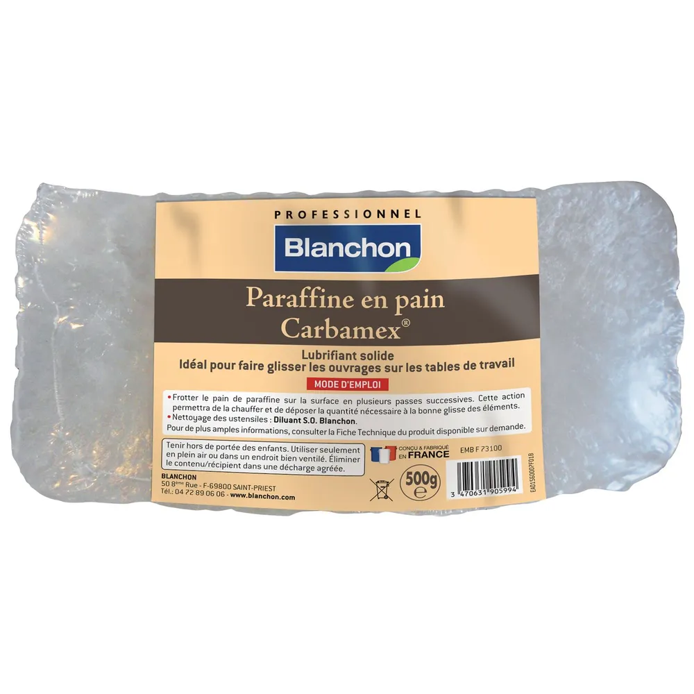 Apprêt accrocheur Pain de paraffine Carbamex