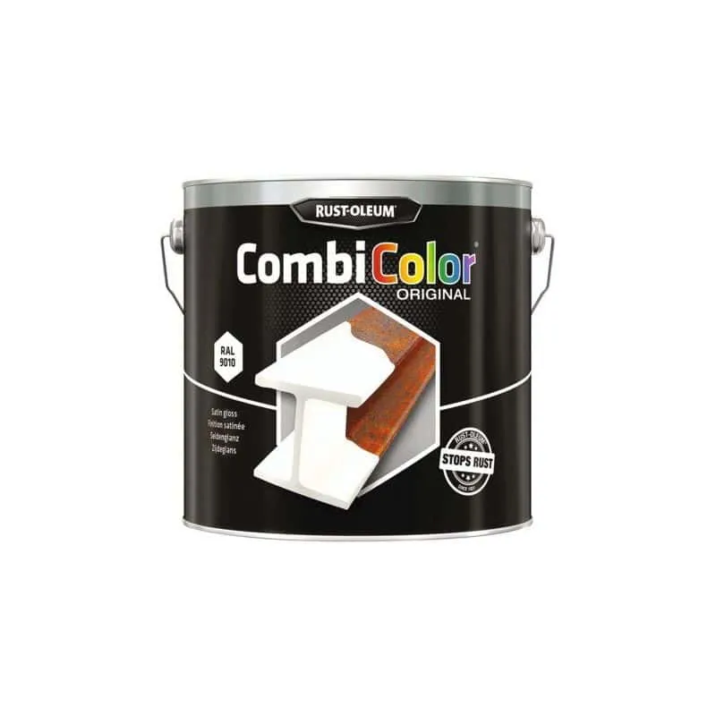 Apprêt accrocheur Peinture métal Combicolor édit Finition satinée RUSTOLEUM