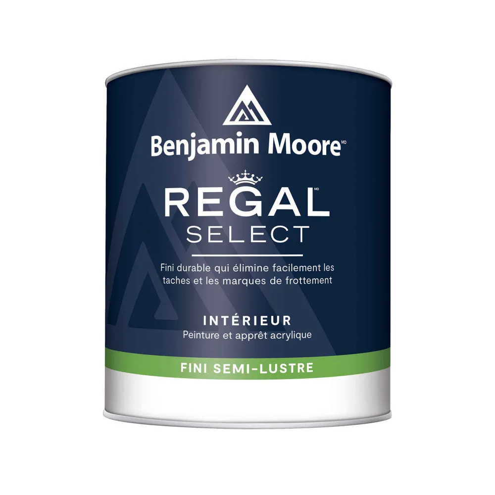 Écologique à Faible COV Peinture et apprêt d’intérieur Regal Select semi-lustre base 3, 946 ml