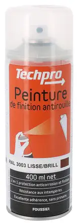 Professionnel Haute Couvrance Peinture anti-rouille et finition Finition lisse brillante