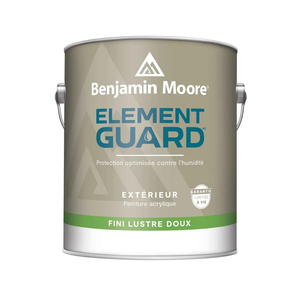 Professionnel Haute Couvrance Peinture d’extérieur Element Guard lustre léger base 1, 3,79 L