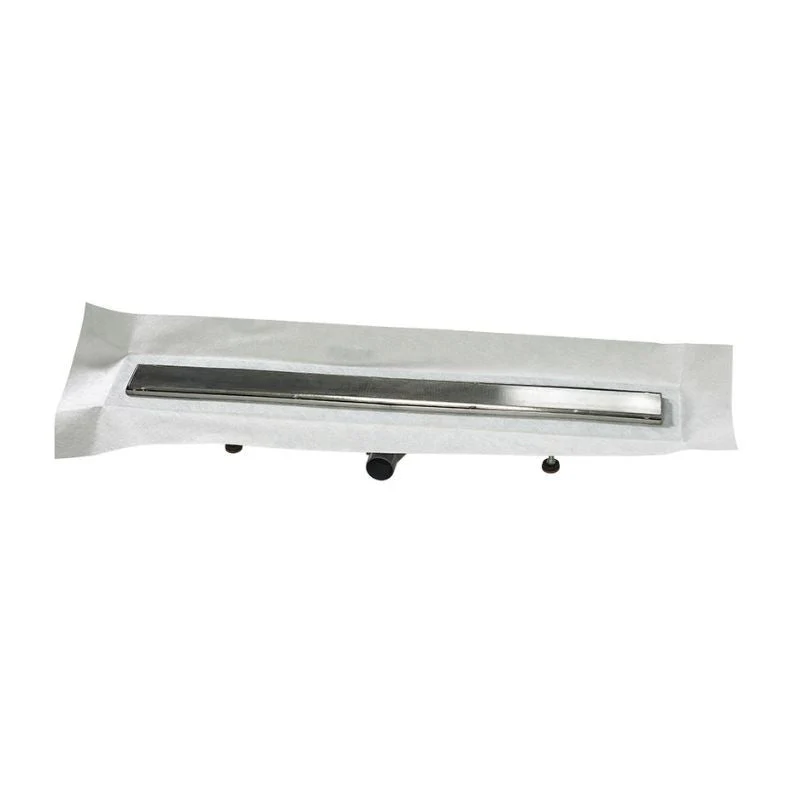 Caniveau de sol à maçonner 90cm MARMOX LD90 - Siphon 360° vertical/horizontal - Acier inoxydable