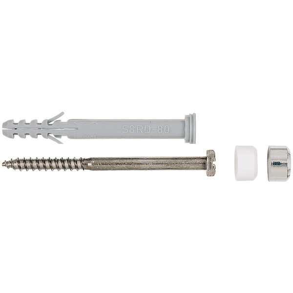 Kit WC au sol WCR - Longueur de la vis : 65 mm - Diamètre de vis : 6 mm - FISCHER