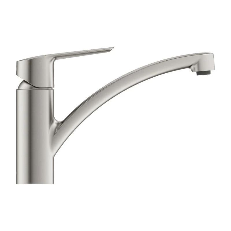 Purificateur d'eau Mitigeur évier START GROHE 32441DC2 QuickFix Plus - bec bas- rotation 140° - inox brossé