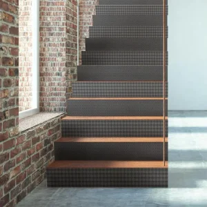 Stickers adhésifs escalier carrelages contremarche - MARGIT - 31x108.5cm