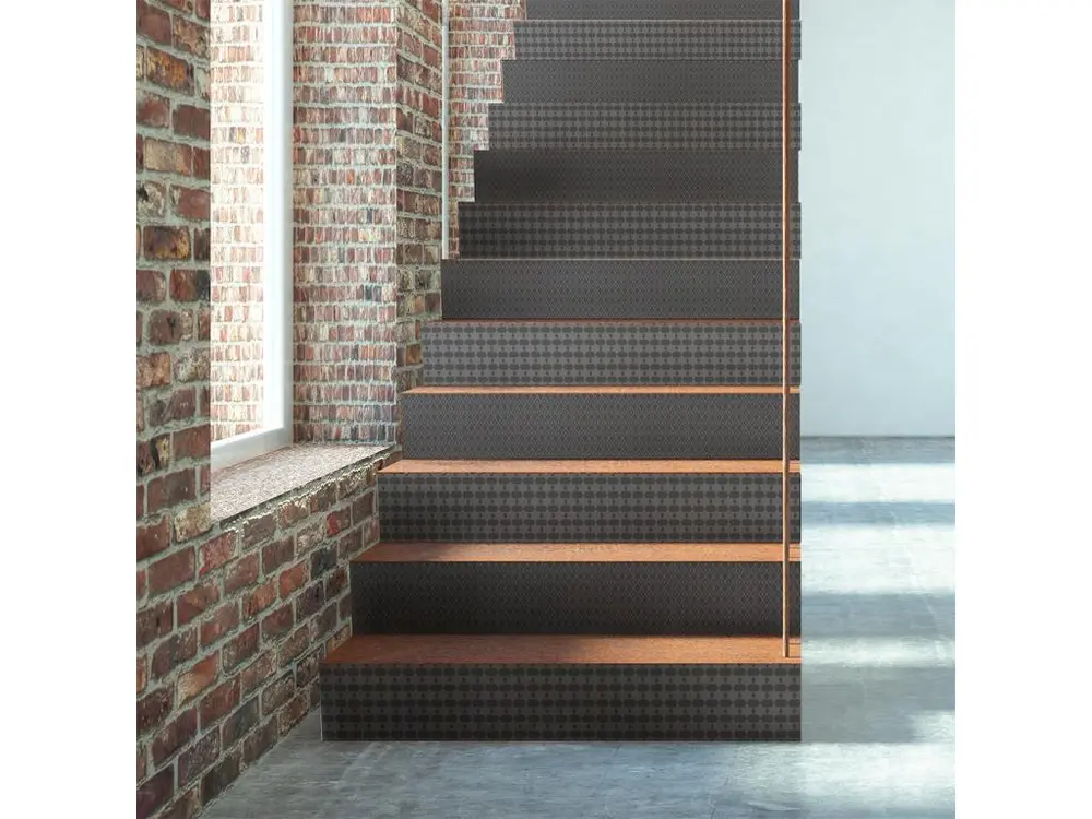 Stickers adhésifs escalier carrelages contremarche - MARGIT - 31x108.5cm