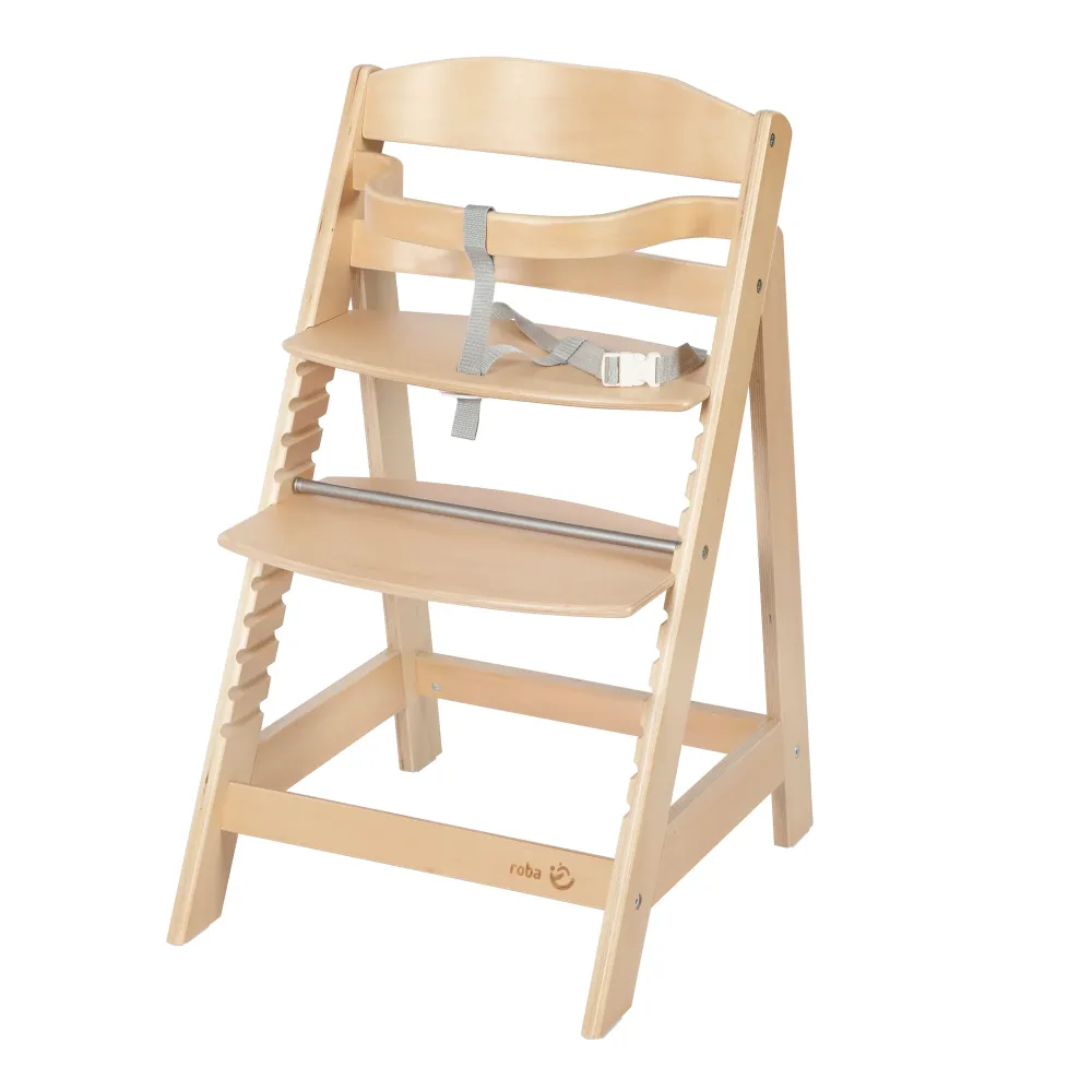 Treppenhochstuhl 'Sit Up III' - Mitwachsend bis zum Jugendstuhl - Holz natur avec certification NF