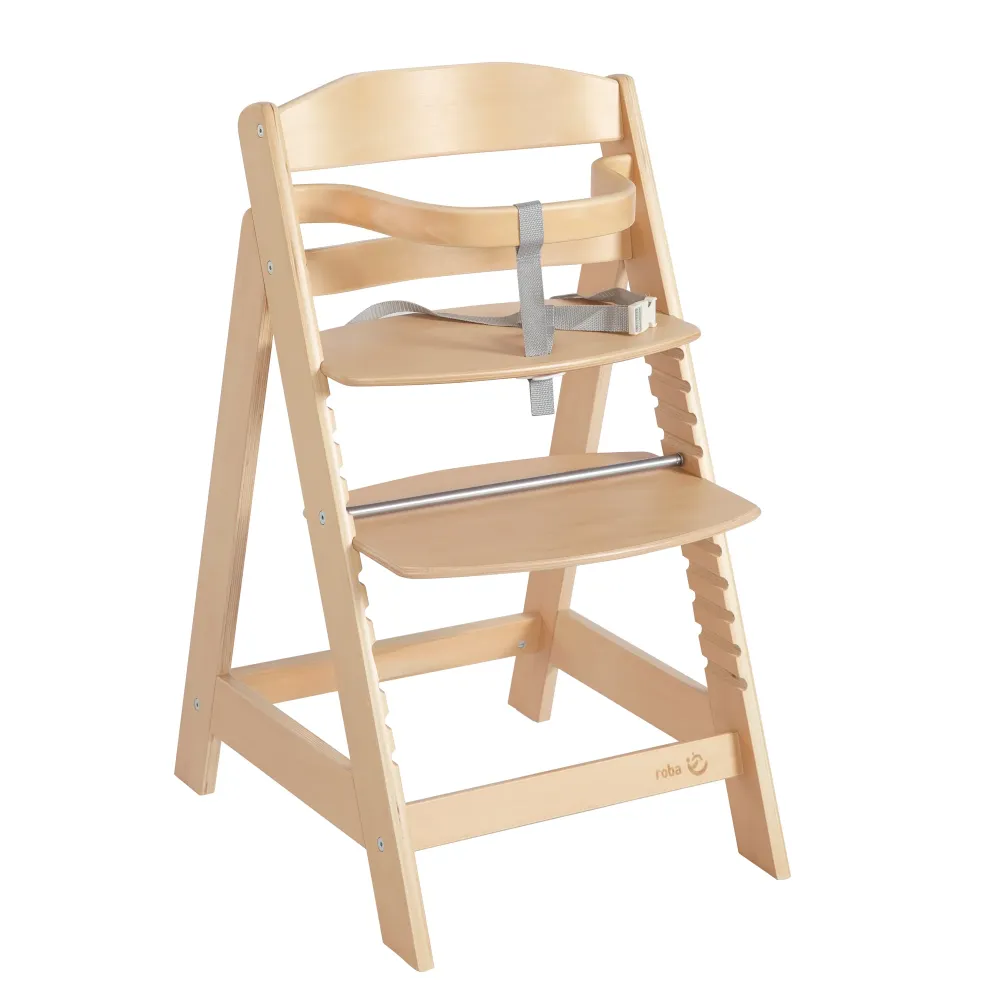 Treppenhochstuhl 'Sit Up III' - Mitwachsend bis zum Jugendstuhl - Holz natur avec certification NF