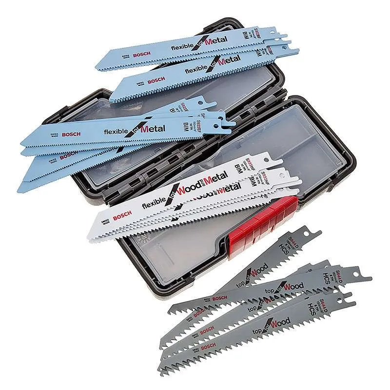 Coffret de 20 lames pour scie sabre BOSCH PRO 2607010902 avec Garantie 1