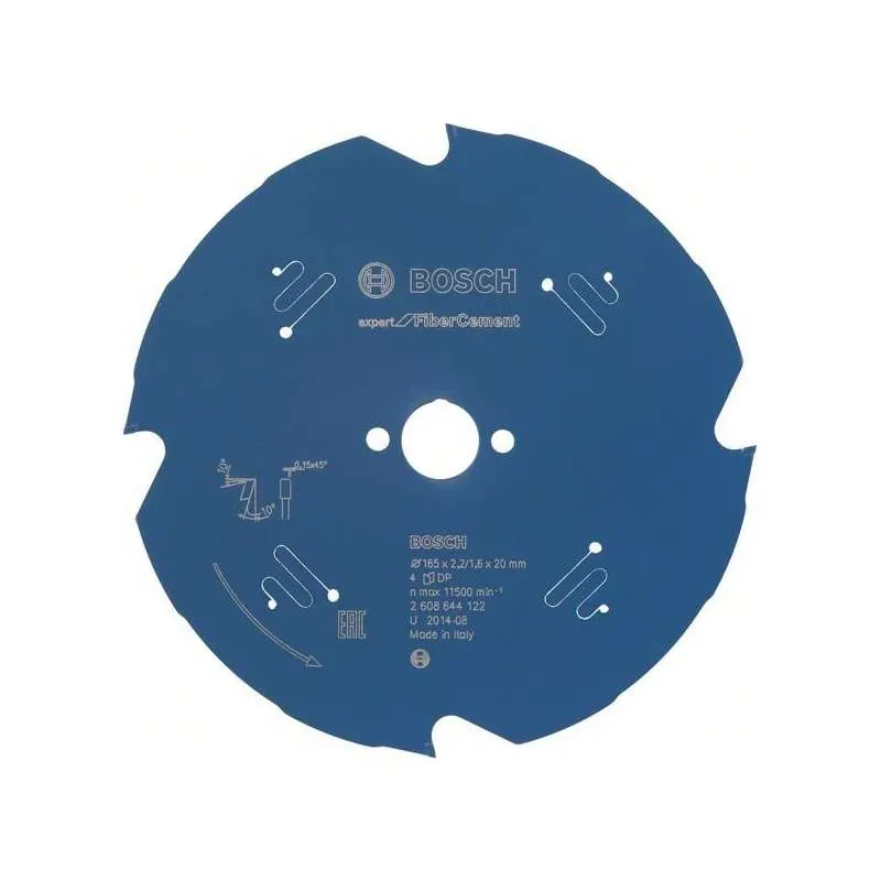 Lame de scie circulaire BOSCH Spécialisé Expert Fibre Cement Ø 165mm Haute Performance