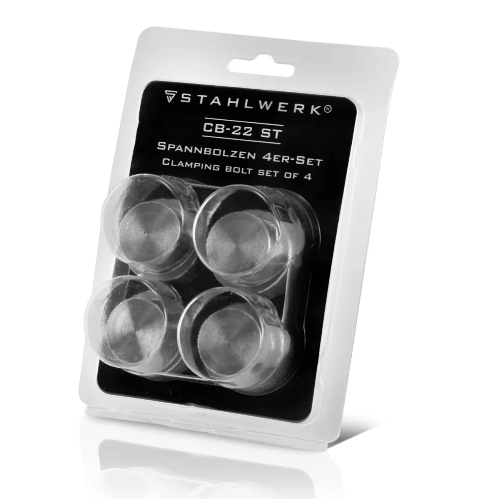 Boulon de serrage en acier pour le tableau de soudage Tableau 22 mm 4 Ensemble