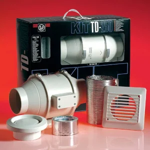 GRUPPO MOTORE VENTOLA ESTRAIBILE TD-160/100 N "KIT" 5211225700