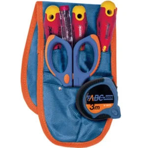 TASCA CON 6 UTENSILI PER ELETTRICISTI ABC TOOLS N68753000 avec 5 Accessoires