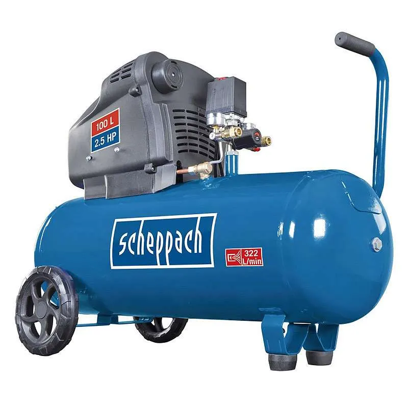 Compresseur jumeau cylindre SCHEPPACH HC105DC 100L 10bar 1800W