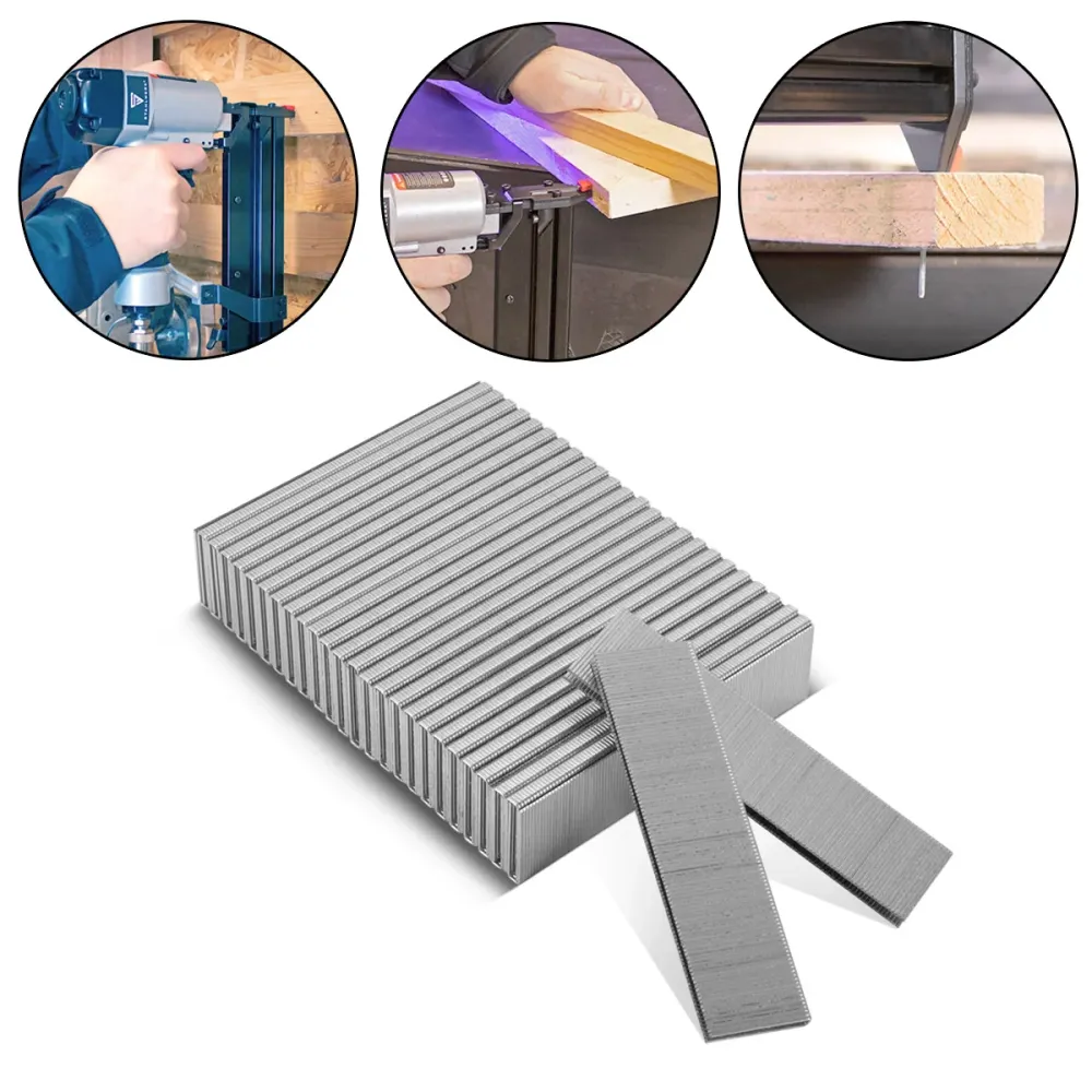 Muil-acier Type 90 (1,25 x 1,0 mm) avec 32 mm de longueur en 5000 ensemble | Clips de plaqueur | Supports pour les plaqueu...